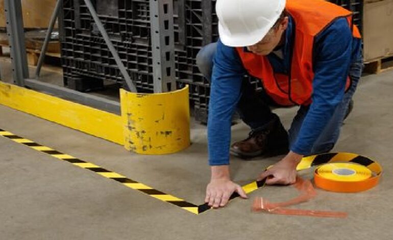 Mark Unsafe Areas Clearly and Prevent Accidents With Hazard Tape