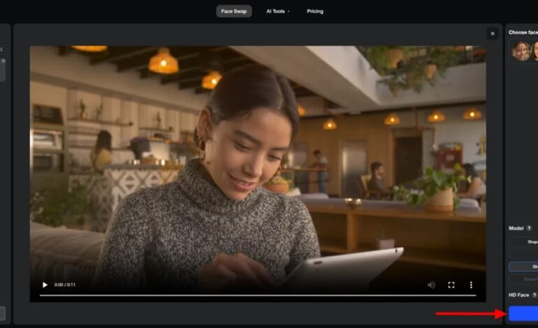 Deepswap offers realistic face editing for viral video creation