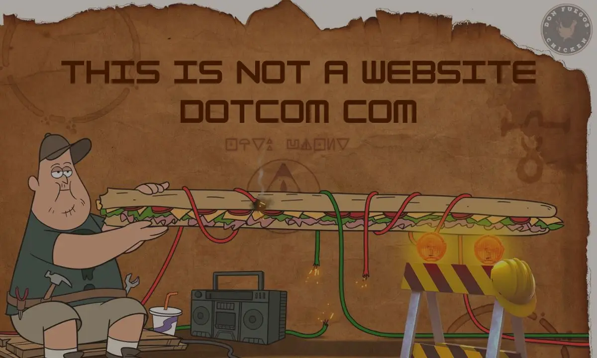 This Is Not A Website Dotcom Com