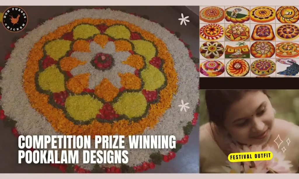 Competition Prize Winning Pookalam Designs
