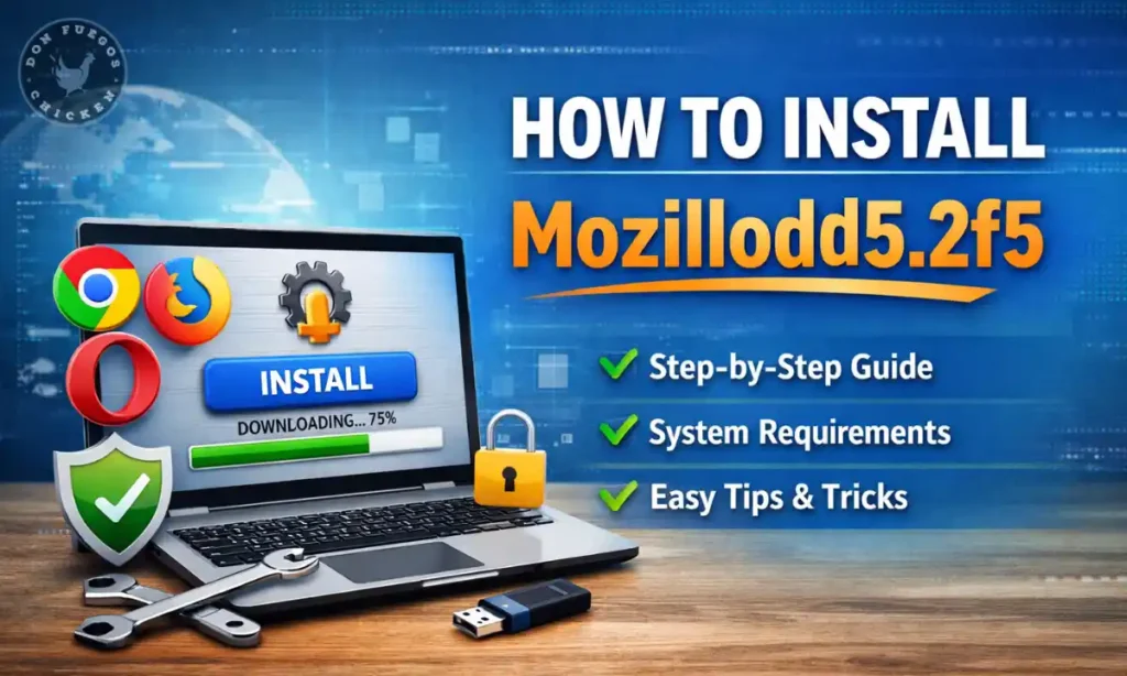 how to install mozillod5.2f5